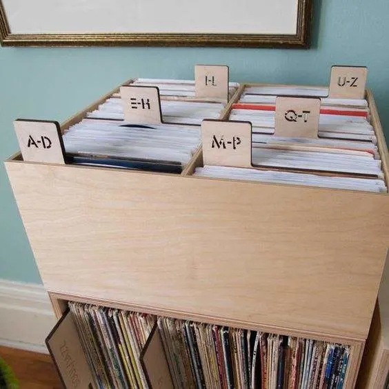 Custom Record Dividers Organizing Your Vinyl Record Collection