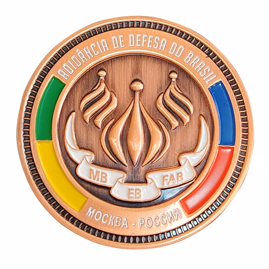 Оптовые дешевые металлические монеты из цинкового сплава, античный вызов, двойная старая монета, дизайн, коллекция монет на заказ