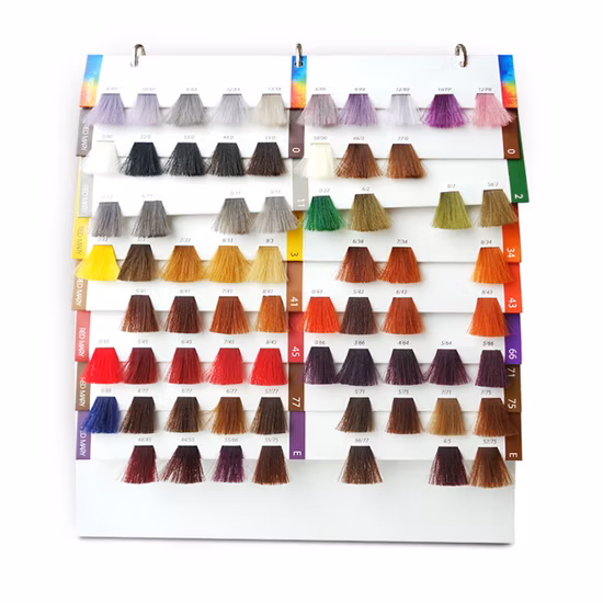 Ведущая тенденция с низким содержанием аммиака, высококачественная стойкая краска для волос